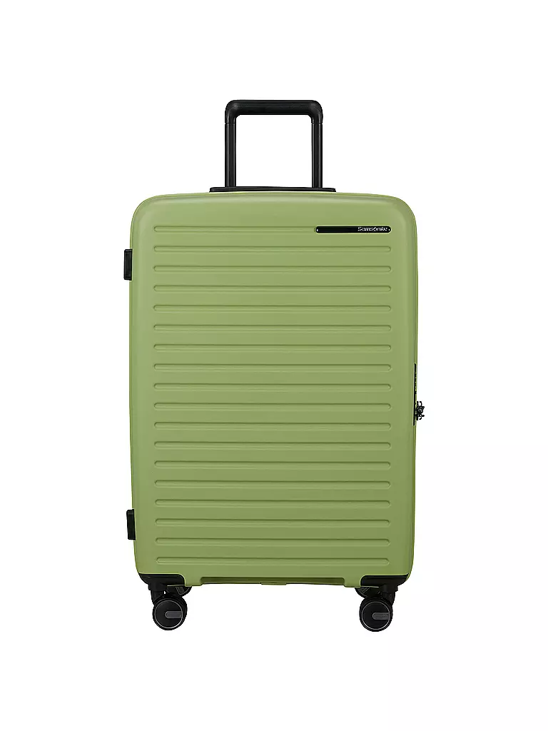 SAMSONITE | Trolley RESTACKD SPINNER 68cm expandible Wasabi | Verde claro