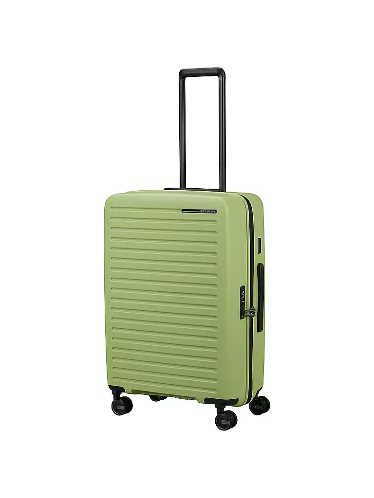 SAMSONITE | Trolley RESTACKD SPINNER 68cm expandible Wasabi | Verde claro