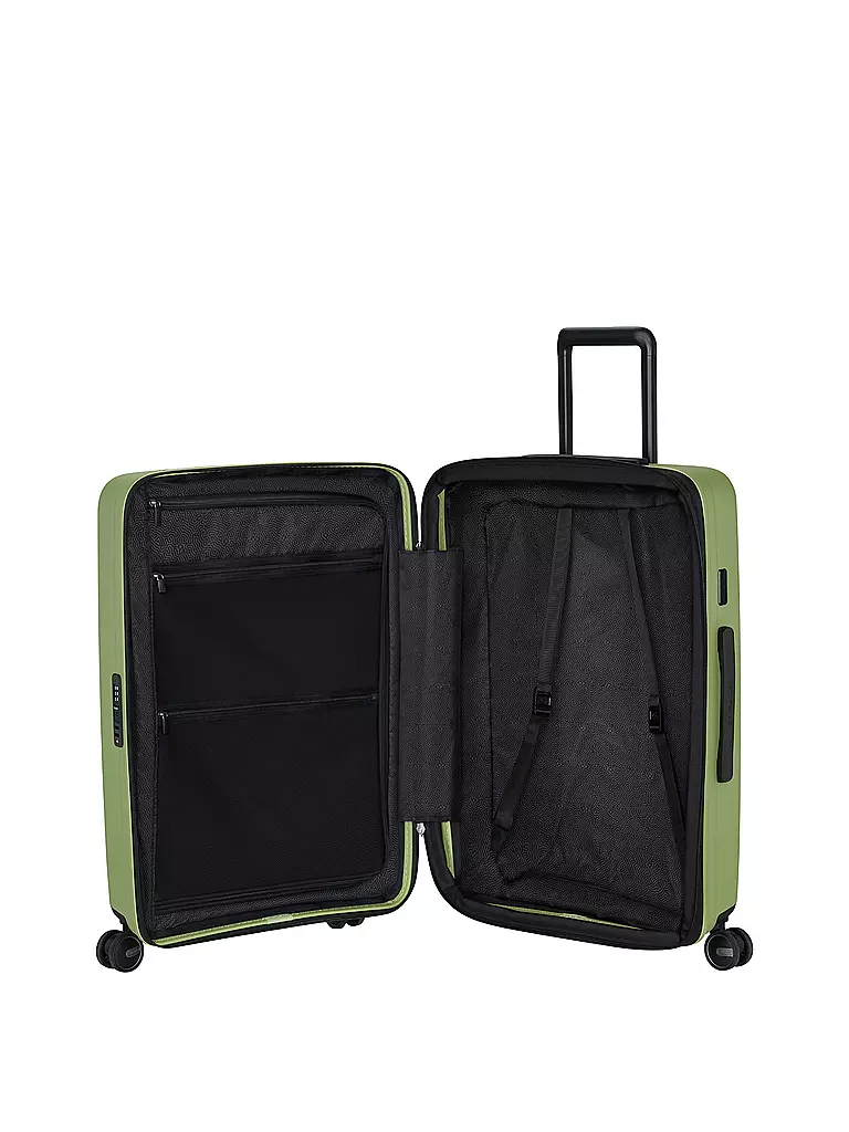 SAMSONITE | Trolley RESTACKD SPINNER 68cm expandible Wasabi | Verde claro