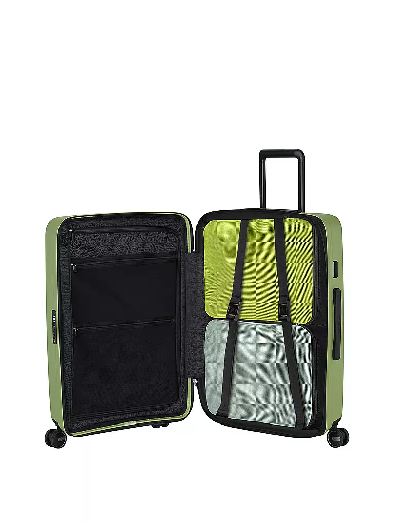 SAMSONITE | Trolley RESTACKD SPINNER 68cm expandible Wasabi | Verde claro