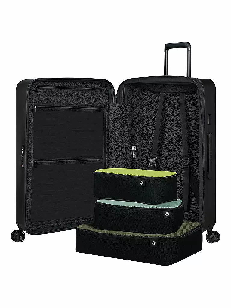SAMSONITE | Trolley RESTACKD SPINNER 75cm expandible negro | 