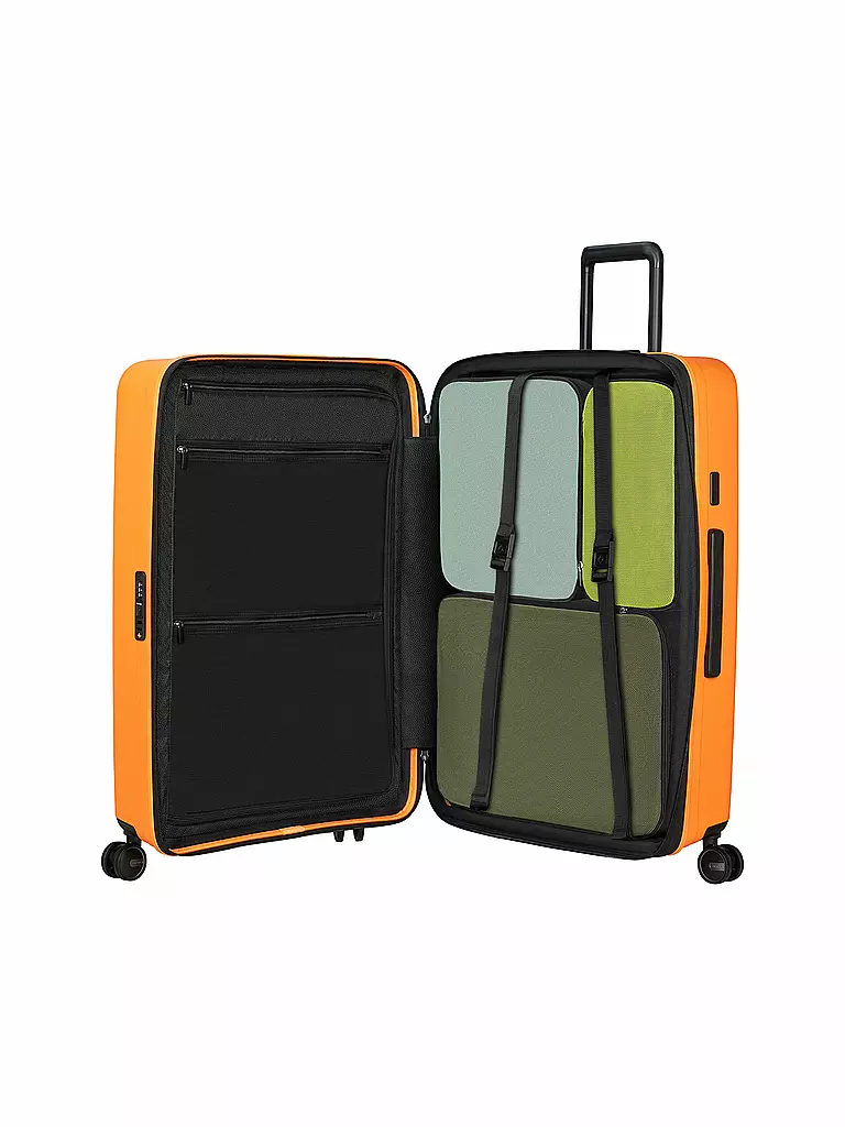 SAMSONITE | Trolley RESTACKD SPINNER 75cm expandible papaya | Naranja