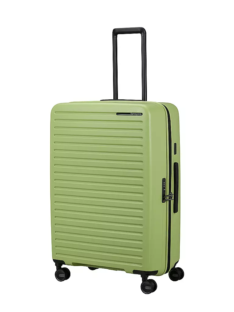 SAMSONITE | Trolley RESTACKD SPINNER 75cm expandible Wasabi | Verde claro