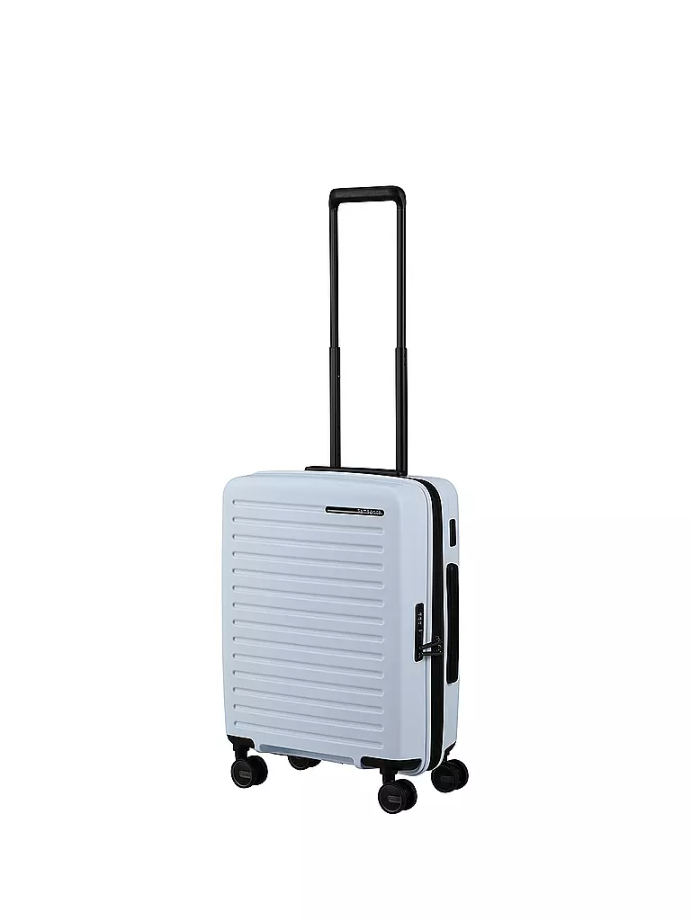 SAMSONITE | Trolley RESTACKED SPINNER 55cm expandible glacier | Azul claro