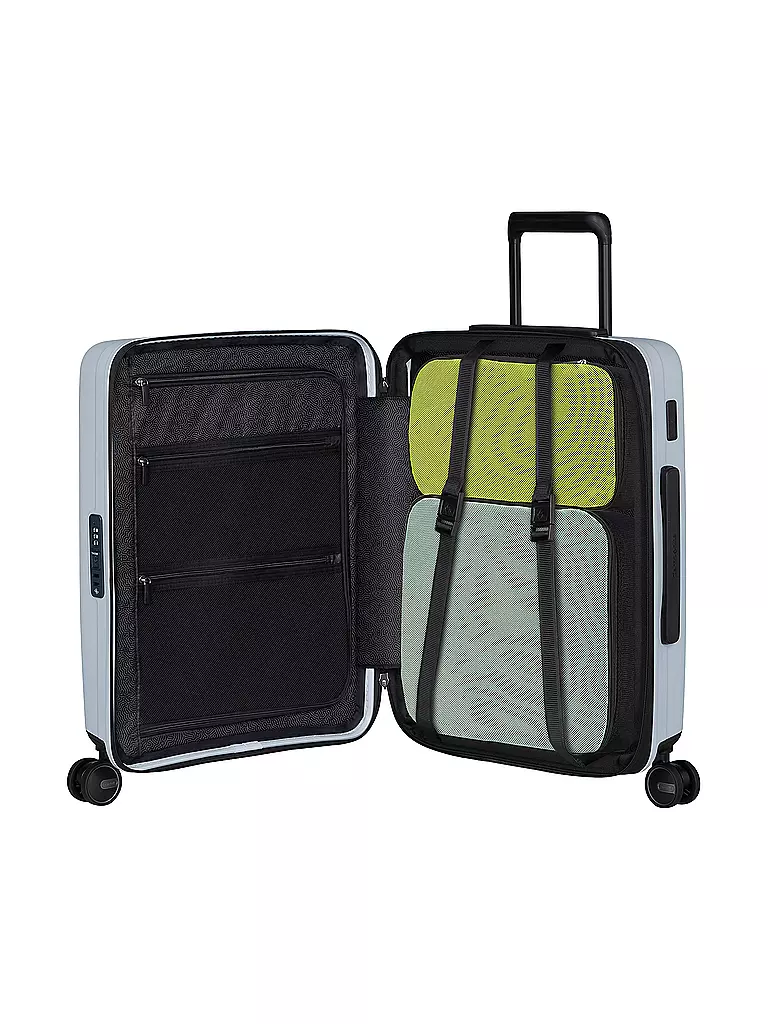 SAMSONITE | Trolley RESTACKED SPINNER 55cm expandible glacier | Azul claro