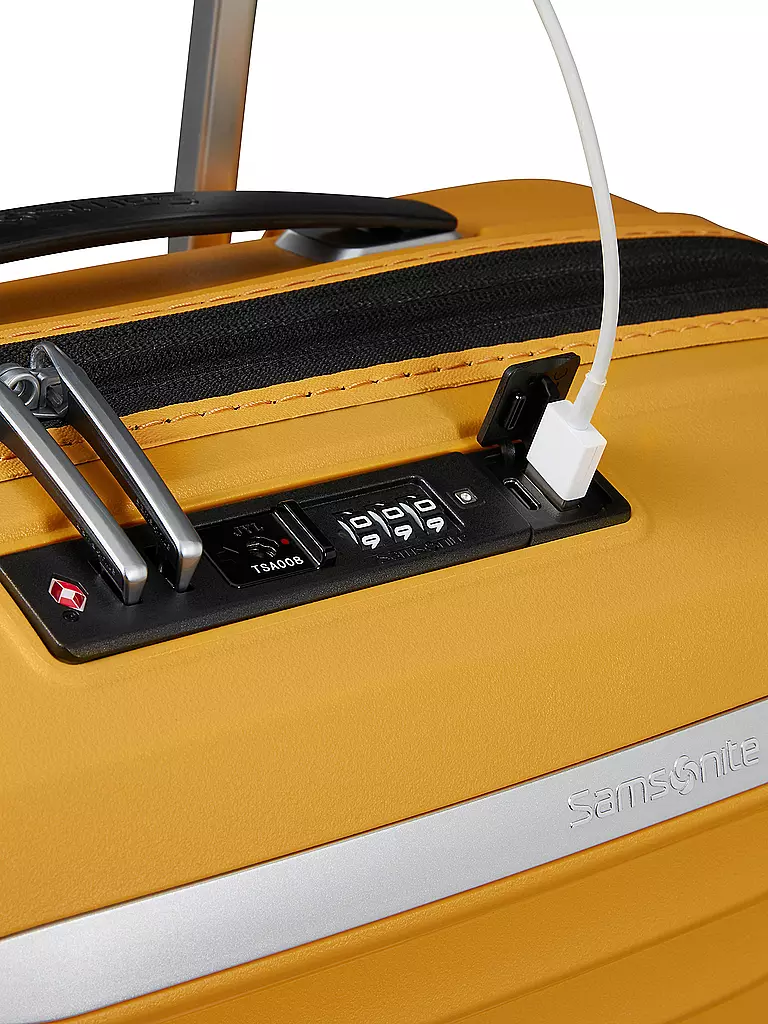 SAMSONITE | Trolley UPSCAPE SPINNER 55cm expandible amarillo | 