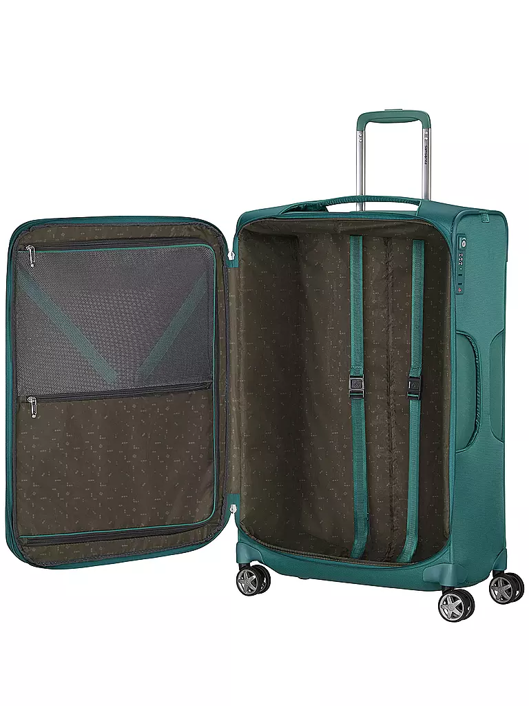 SAMSONITE | Trolley Weich D' LITE SPINNER 71cm erweiterbar northern blue | Petróleo