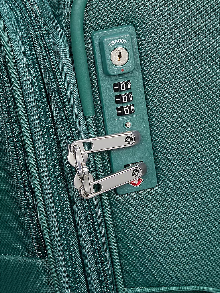 SAMSONITE | Trolley Weich D' LITE SPINNER 71cm erweiterbar northern blue | Petróleo