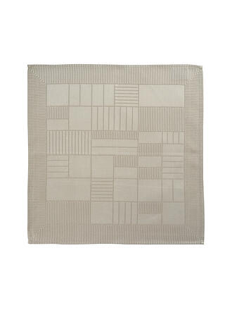 SANDER | Servilleta Lexie Damasco 45x45cm Moonbeam
