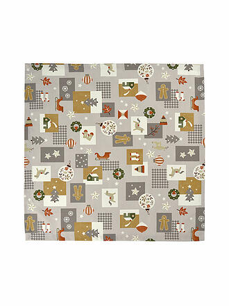 SANDER | Mantel cuadrado VALKENBURG 85x85cm Topo / Gris