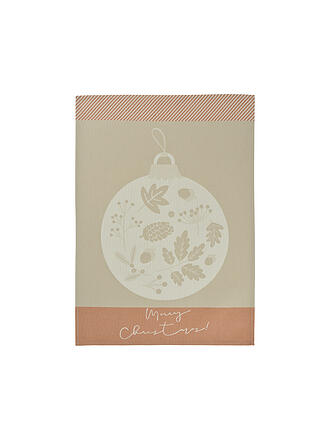 SANDER | Paño de cocina THE BALL 50x70cm Beige / Naranja