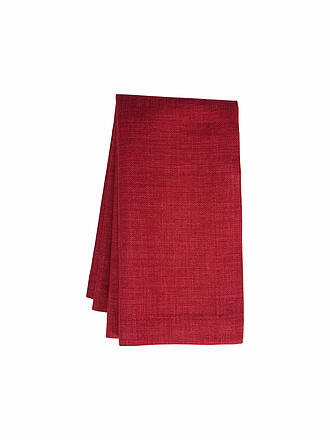 SANDER | Mantel de mesa LOFT UNI redondo 170cm burdeos