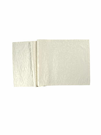 SANDER | Camino de mesa COMO DAMASK 50x140cm Crema
