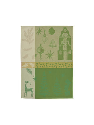 SANDER | Paño de cocina navideño 50x70cm JOLLY PLACE Rojo Verde