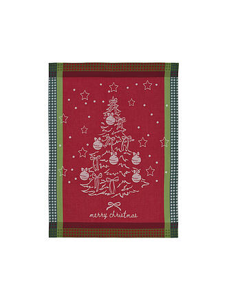 SANDER | Paño de cocina navideño 50x70cm JOLLY TIME Rojo
