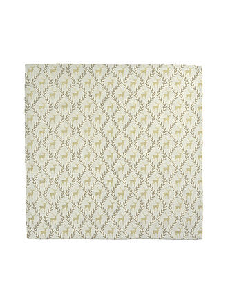 SANDER | Mantel individual navideño 35x50cm GOLDEN DEER Crudo/Beige