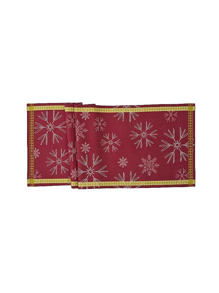 SANDER | Camino de mesa navideño 47x150cm VAIL Rojo | Rojo