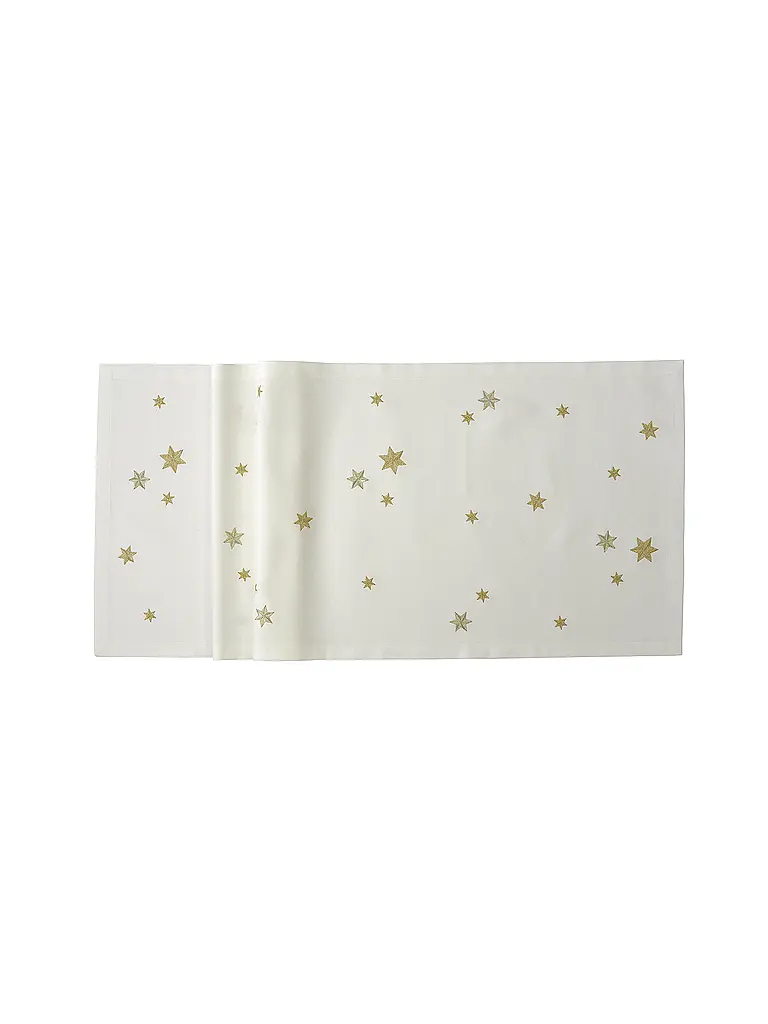 SANDER | Camino de mesa navideño 50x150cm SKYLA Ecru | Crema