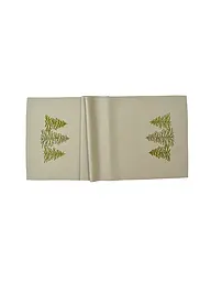 SANDER | Camino de mesa navideño 50x150cm WOODLANDS Red | Camel