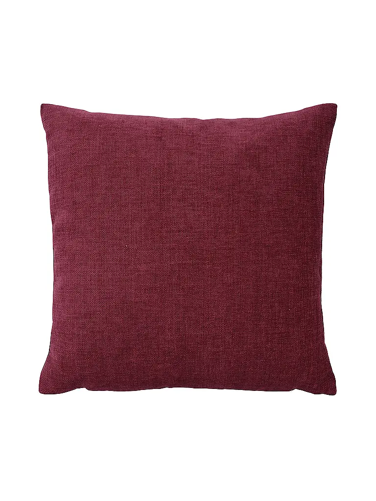 SANDER | Funda de cojín 50x50cm KENSINGSTON Marsala | Rojo oscuro