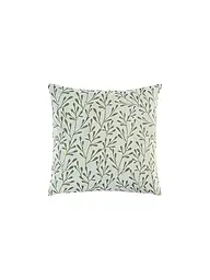 SANDER | Funda de cojín navideña 50x50cm MISTY Crudo/Verde | Verde