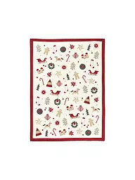 SANDER | Geschirrtuch ALL 4 X-MAS 50x70cm Rojo / Verde | Rojo
