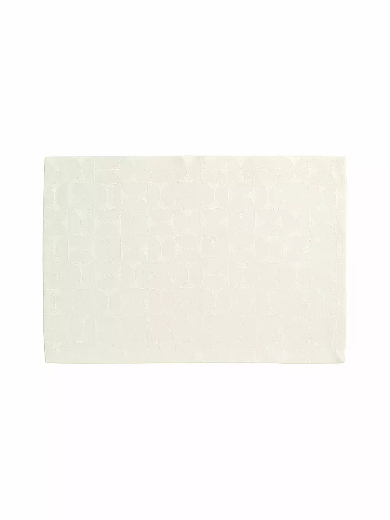 SANDER | Individual de mesa 35x50cm JAQUARD Crudo | Blanco