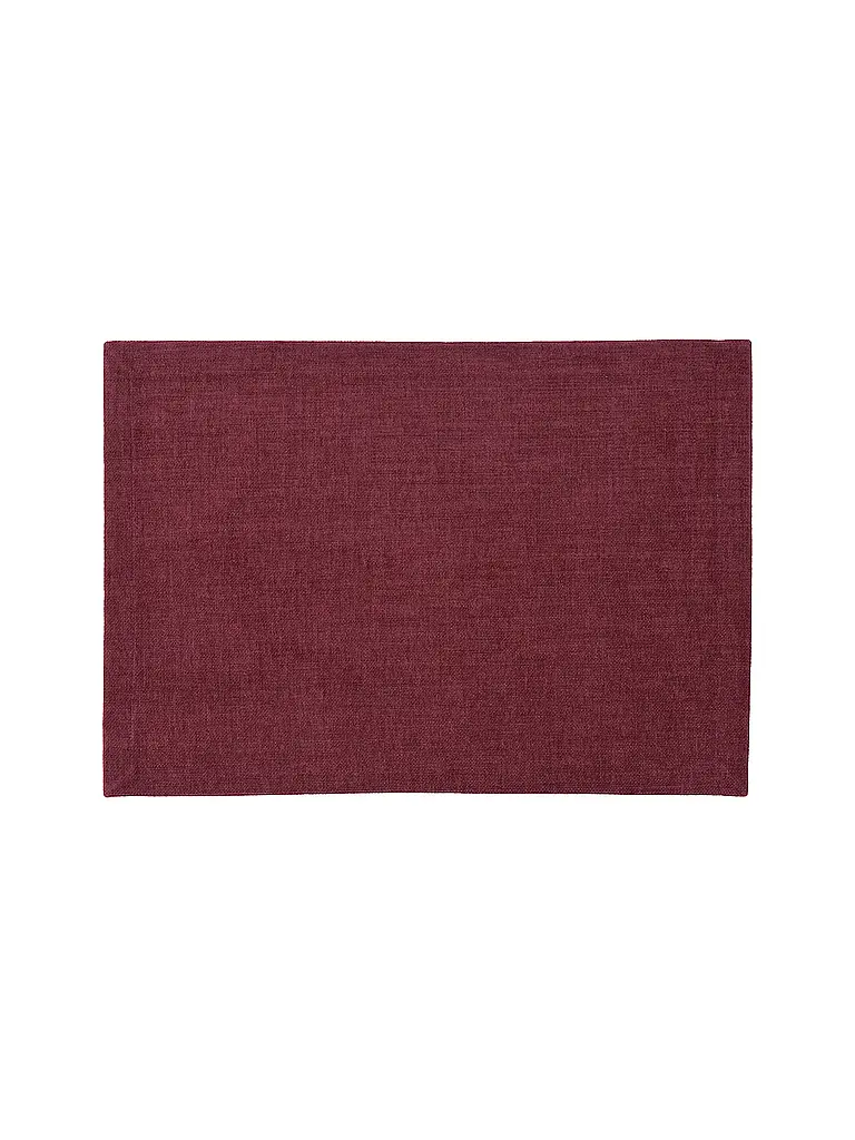 SANDER | Individual KENSINGTON 35x50cm Marsala | Rojo oscuro