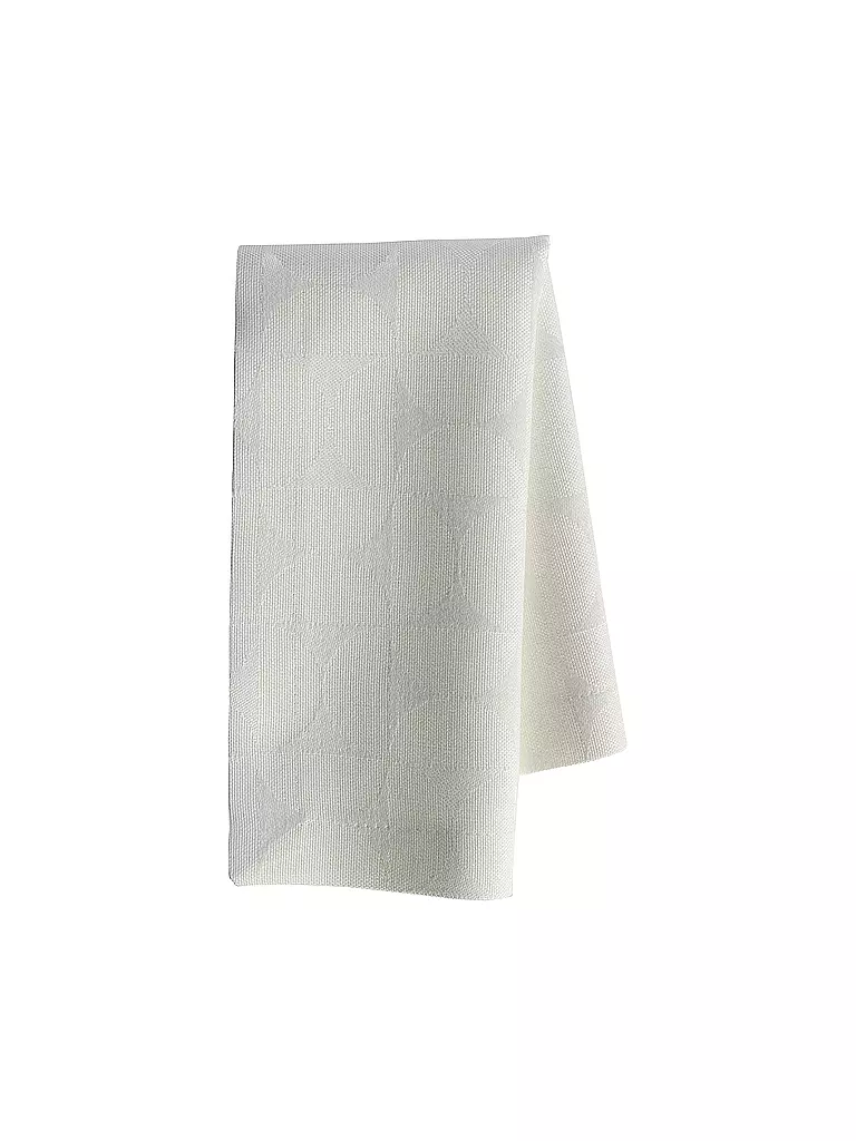 SANDER | Mantel de mesa 140x210cm ORA JAQUARD Crudo | Blanco