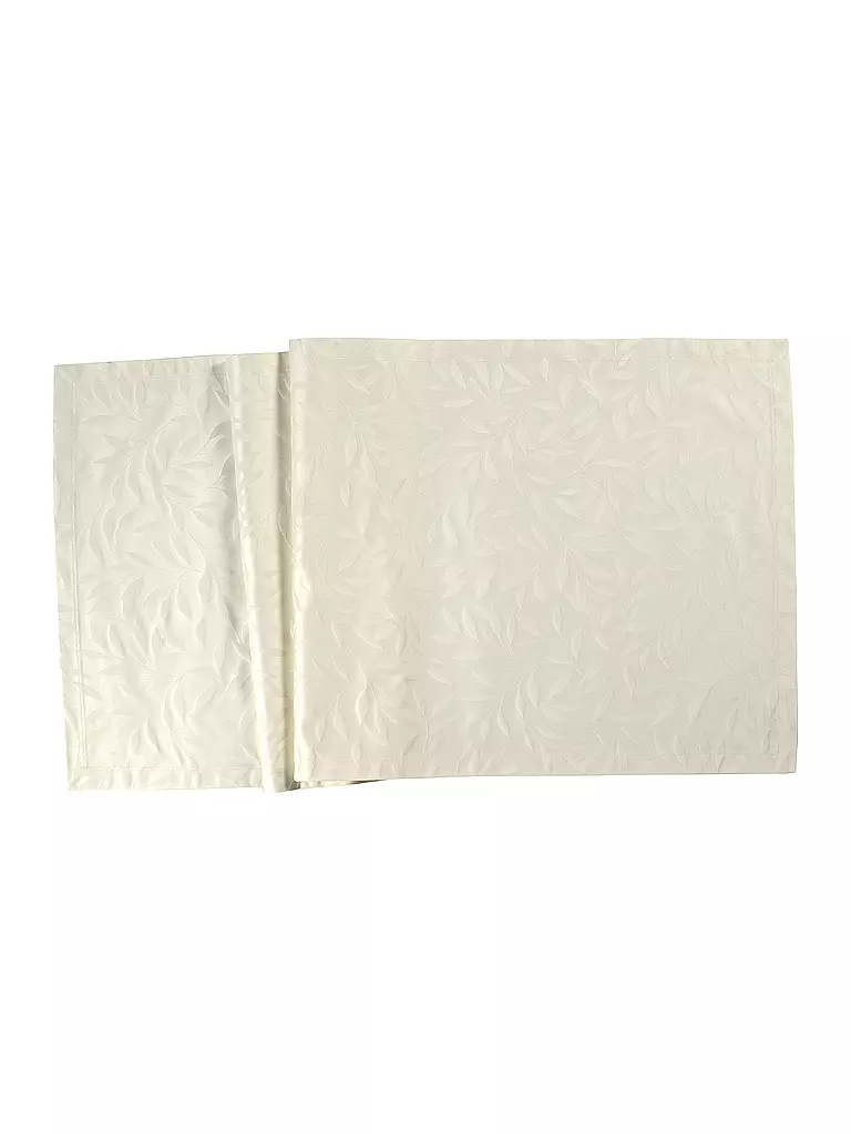 SANDER | Mantel de mesa COMO DAMAST 150x200cm Crema | Beige