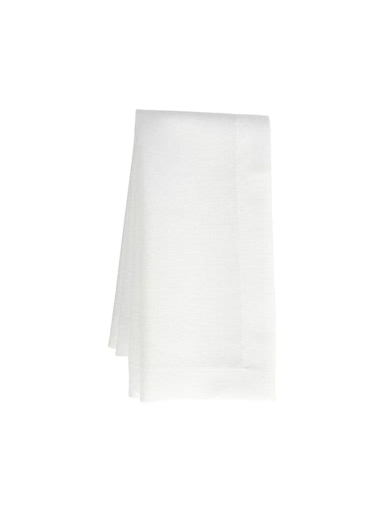 SANDER | Mantel de mesa LOFT UNI redondo 170cm Crudo | Blanco