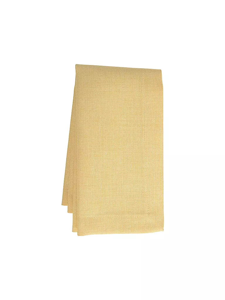 SANDER | Mantel de mesa LOFT UNI redondo 170cm Miel | Amarillo