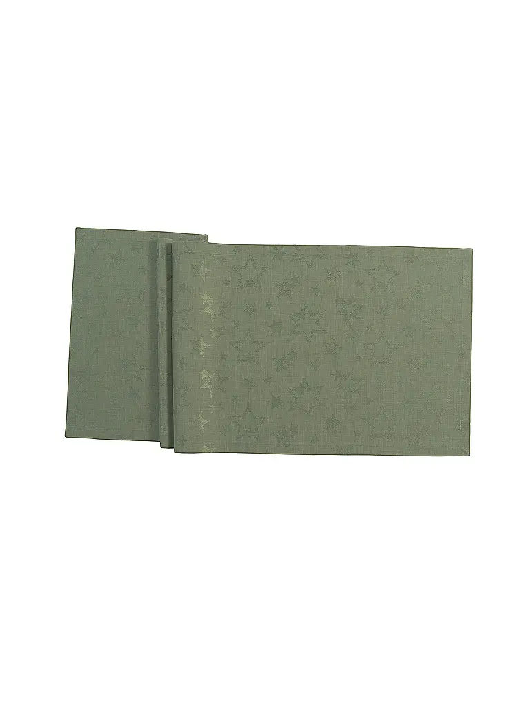 SANDER | Mantel de Navidad Cosmo 90x90cm Jade | Verde claro