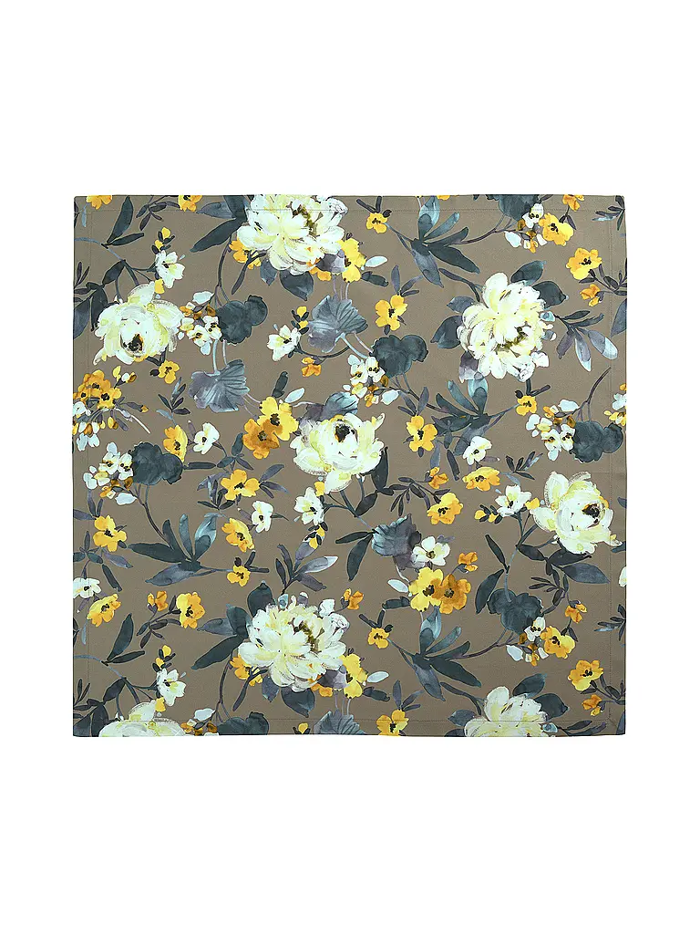 SANDER | Mitteldecke LA ROSA 85x85 DK.Taupe | Gris