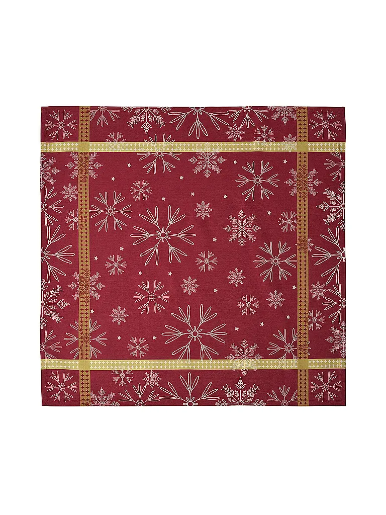 SANDER | Mitteldecke navideña 100x100cm VAIL Red | Rojo