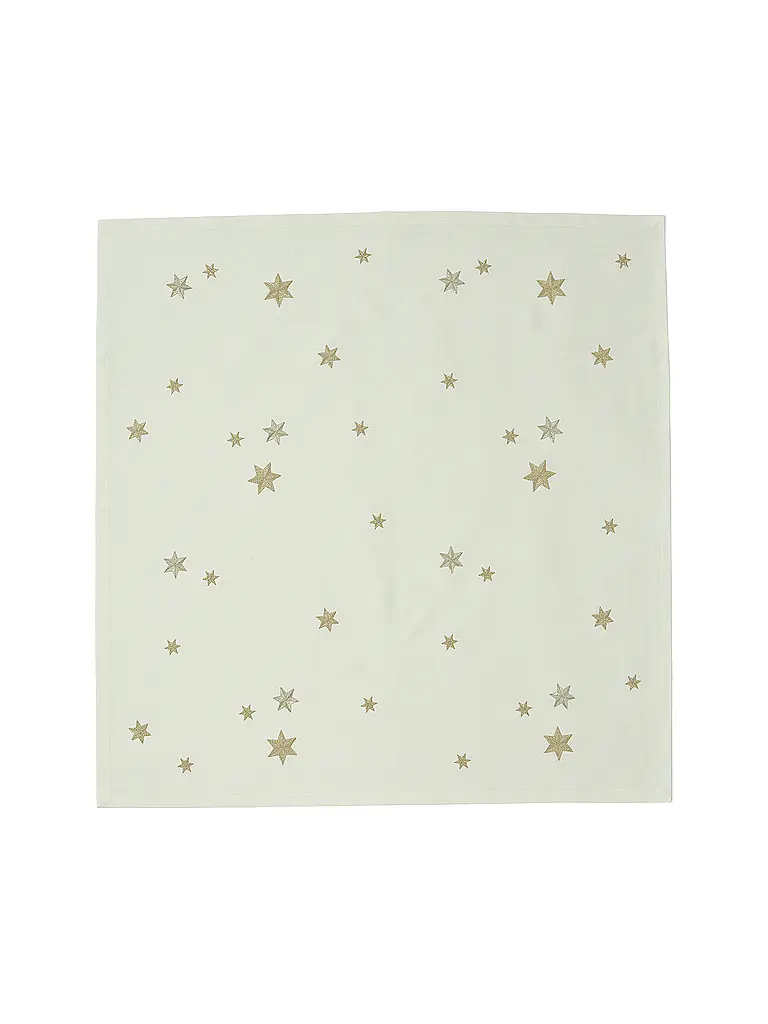SANDER | Mitteldecke navideña 85x85cm SKYLA Ecru | Crema