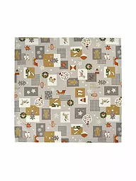 SANDER | Mitteldecke VALKENBURG 85x85cm Taupe / Gris | Gris claro