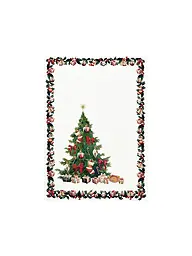 SANDER | Paño de cocina navideño 50x70cm ÁRBOL FELIZ Original | Beige