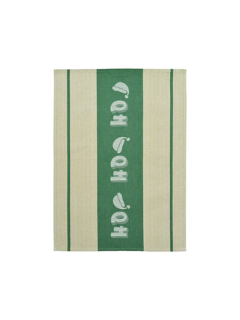 SANDER | Paño de cocina navideño 50x70cm CHEF LAUGHTER Verde | Verde oscuro
