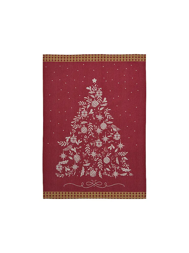 SANDER | Paño de cocina navideño 50x70cm CHEF TREE Rojo | Rojo