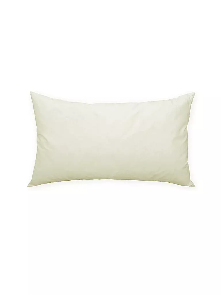 SANDER | Relleno de cojín de plumas 33x50cm crema | Crema