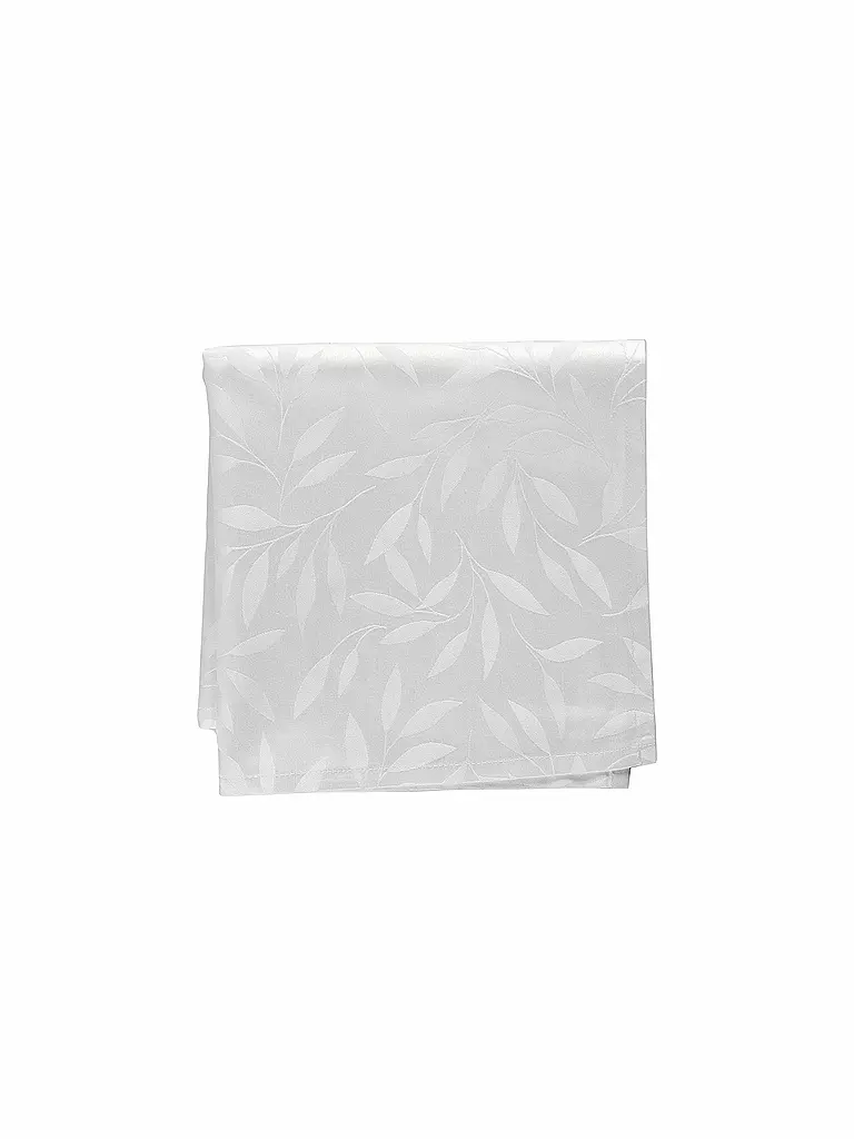 SANDER | Servilleta COMO DAMAST 45x45cm Blanco | Blanco