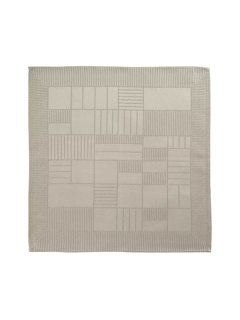 SANDER | Tischdecke Lexie Damast 145x220cm Moonbeam | Camel