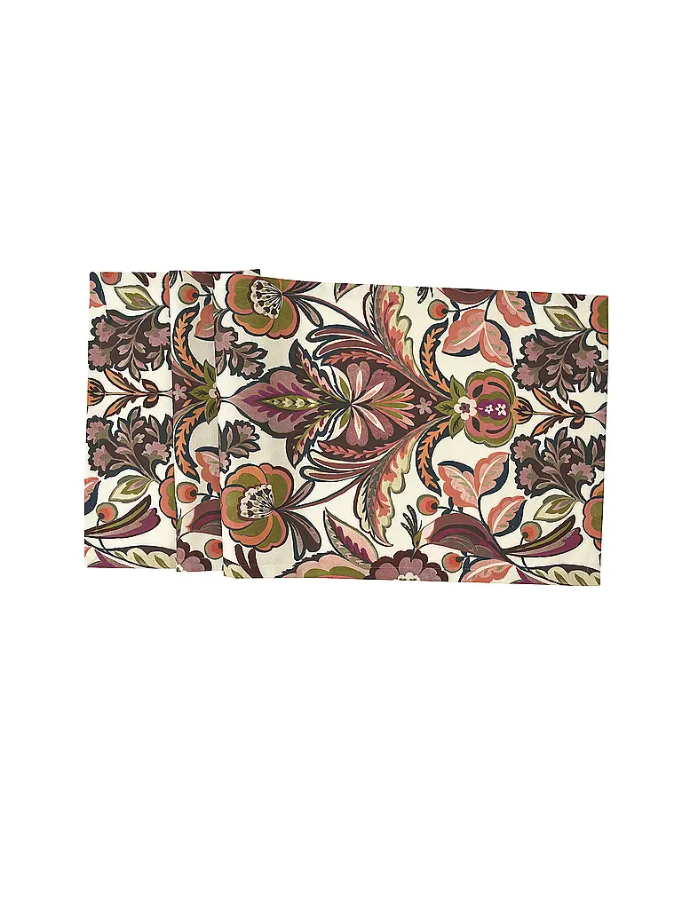 SANDER | Tischläufer ARABESQUE 50x140cm Berry | Baya