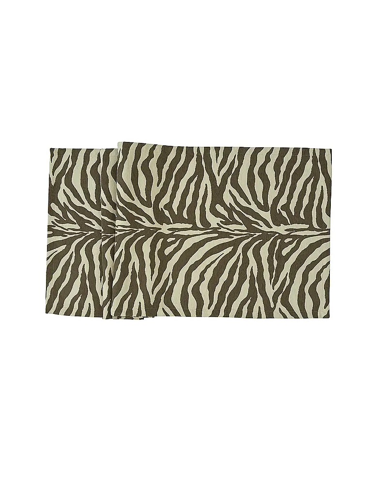 SANDER | Tischläufer KIPO 50x140cm DK Taupe | Gris