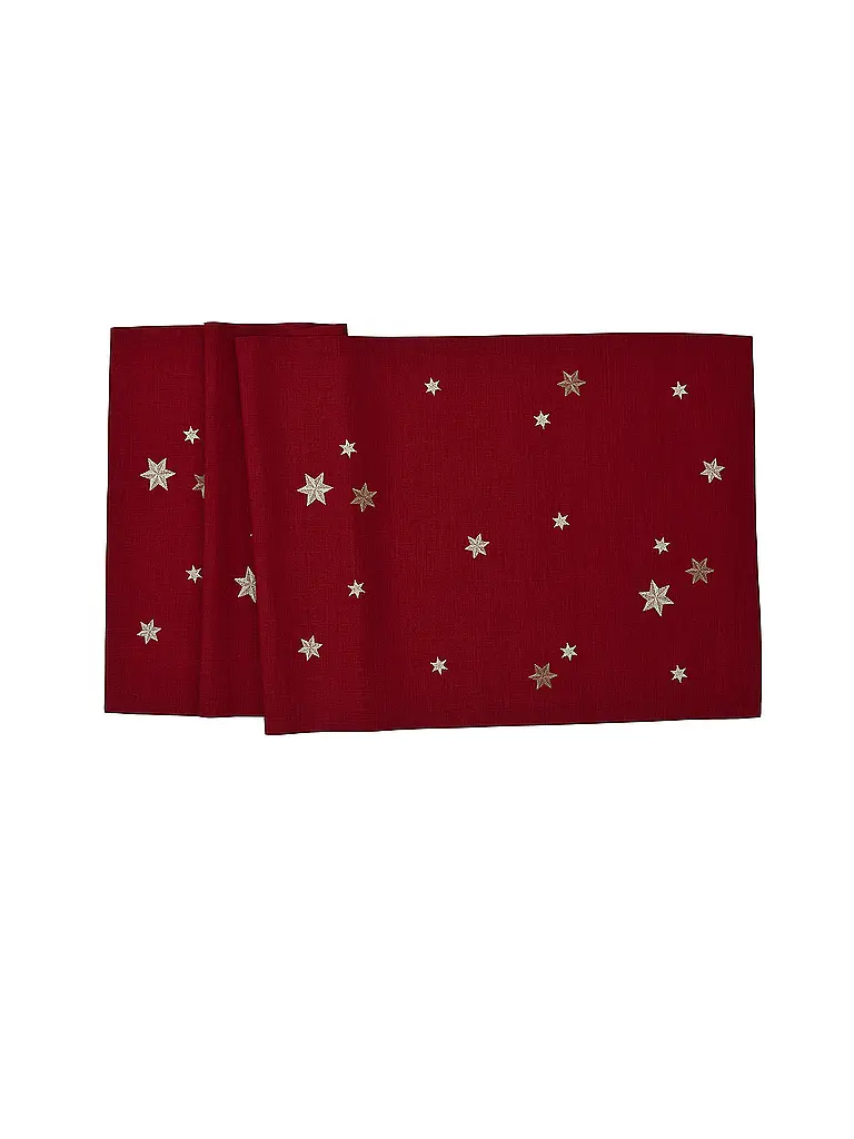 SANDER | Tischläufer navideño 50x150cm SKYLA Red | Rojo