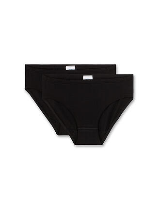SANETTA | Bragas para niña, paquete de 2, supernegro