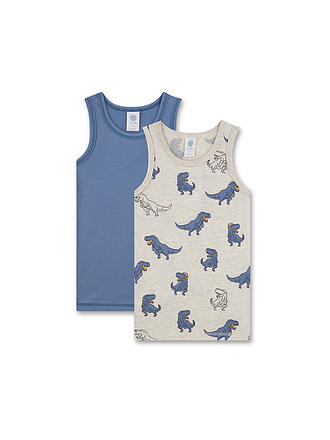 SANETTA | Pack de 2 camisetas interiores para niño nature mel