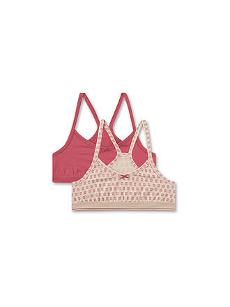 SANETTA | Bustier para niña, paquete de 2, rosa