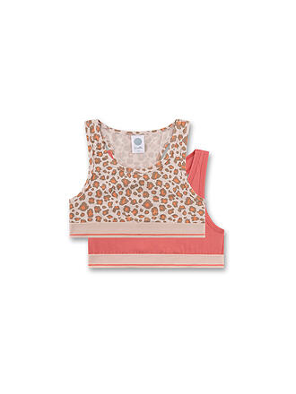 SANETTA | Bustier para niña, paquete de 2, silver Peo